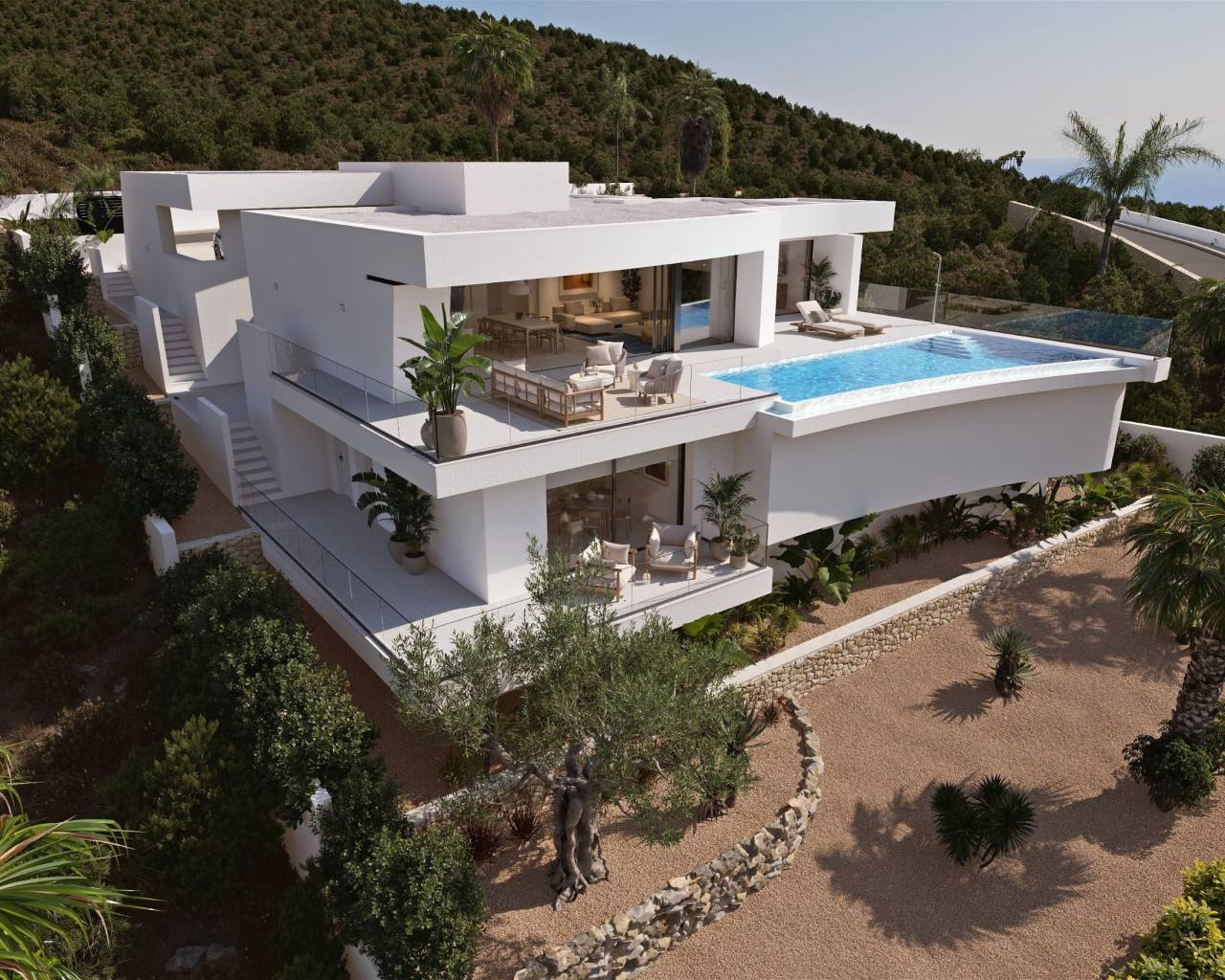 Villa-Chalet - Nueva construcción  - Cumbre del Sol - Cumbre del Sol