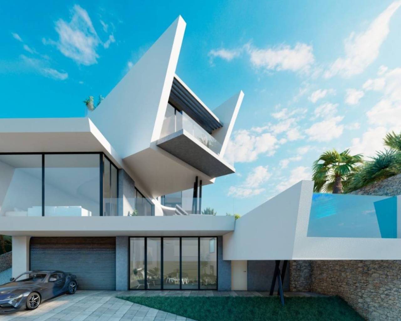 Villa-Chalet - Nueva construcción  - Dehesa de Campoamor - NB-64975