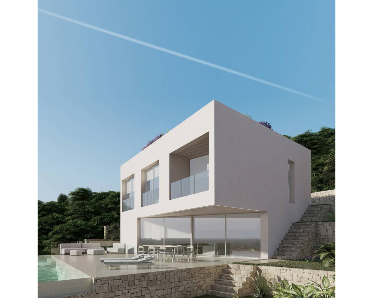 Villa-Chalet - Nueva construcción  - Denia - Colina San Nicolas