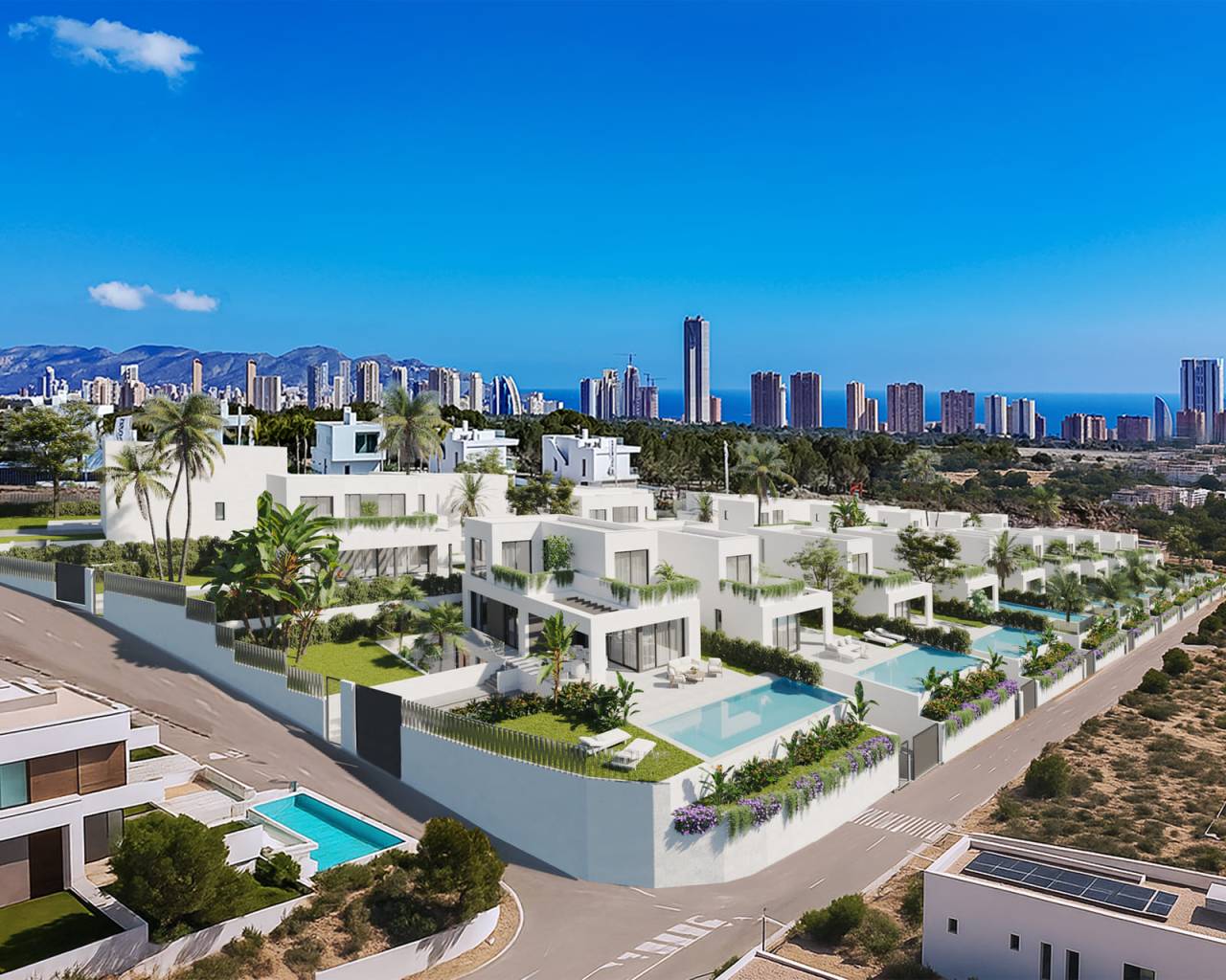 Villa-Chalet - Nueva construcción  - Finestrat - Finestrat