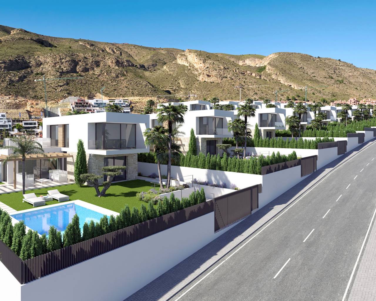 Villa-Chalet - Nueva construcción  - Finestrat - Finestrat