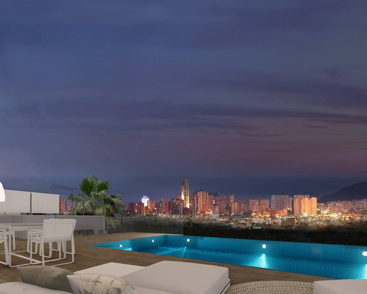 Villa-Chalet - Nueva construcción  - Finestrat - Finestrat