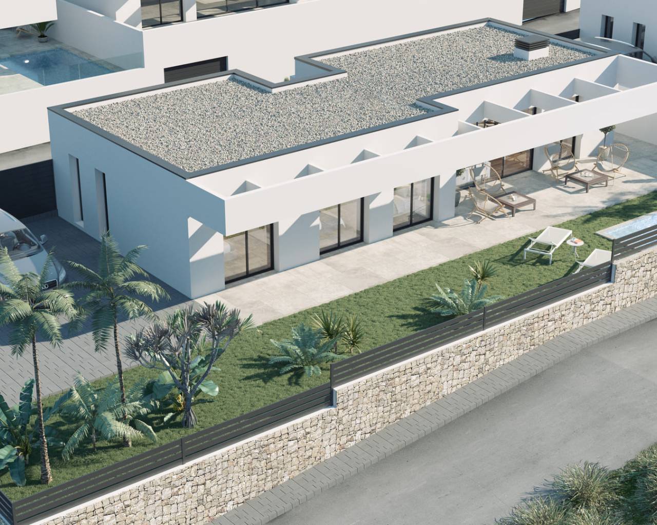 Villa-Chalet - Nueva construcción  - Finestrat - Finestrat