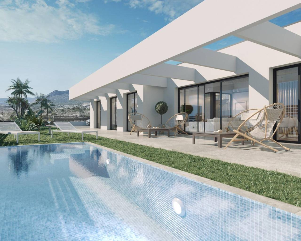 Villa-Chalet - Nueva construcción  - Finestrat - Golf Piug Campana