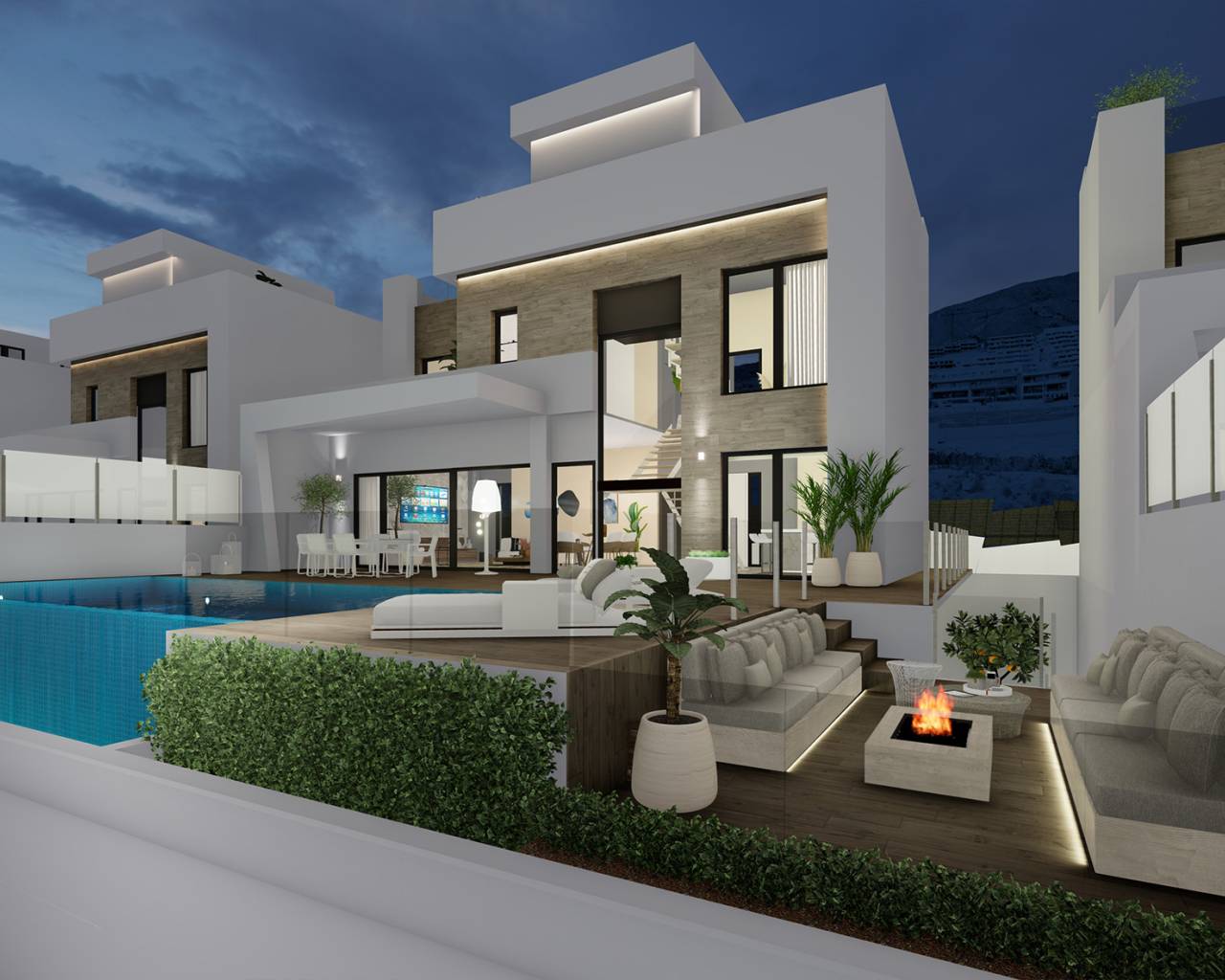 Villa-Chalet - Nueva construcción  - Finestrat - NB-60402