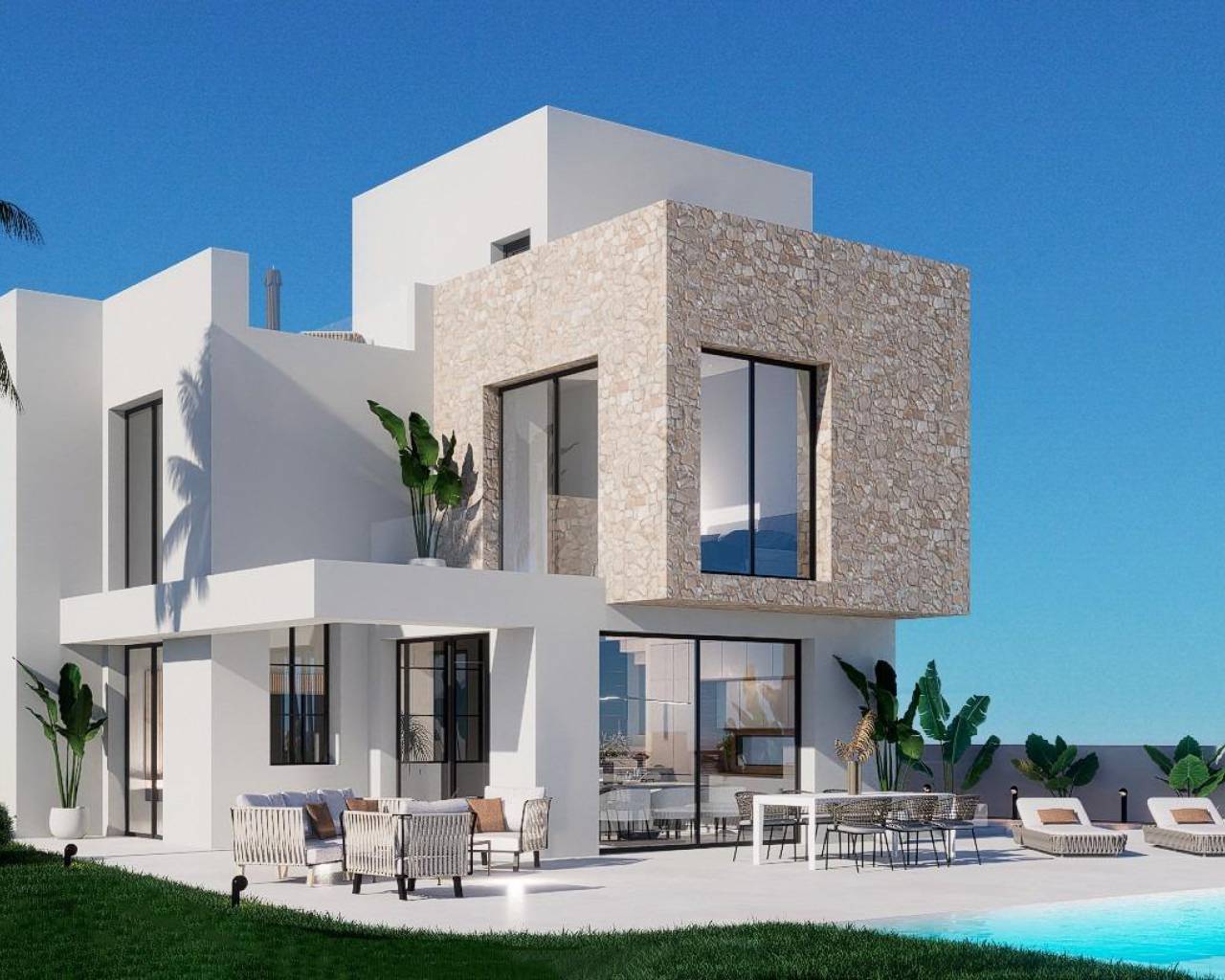 Villa-Chalet - Nueva construcción  - Finestrat - NBZH-25817