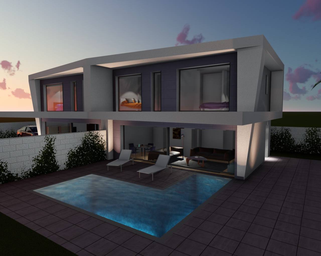 Villa-Chalet - Nueva construcción  - Gran Alacant - Gran Alacant