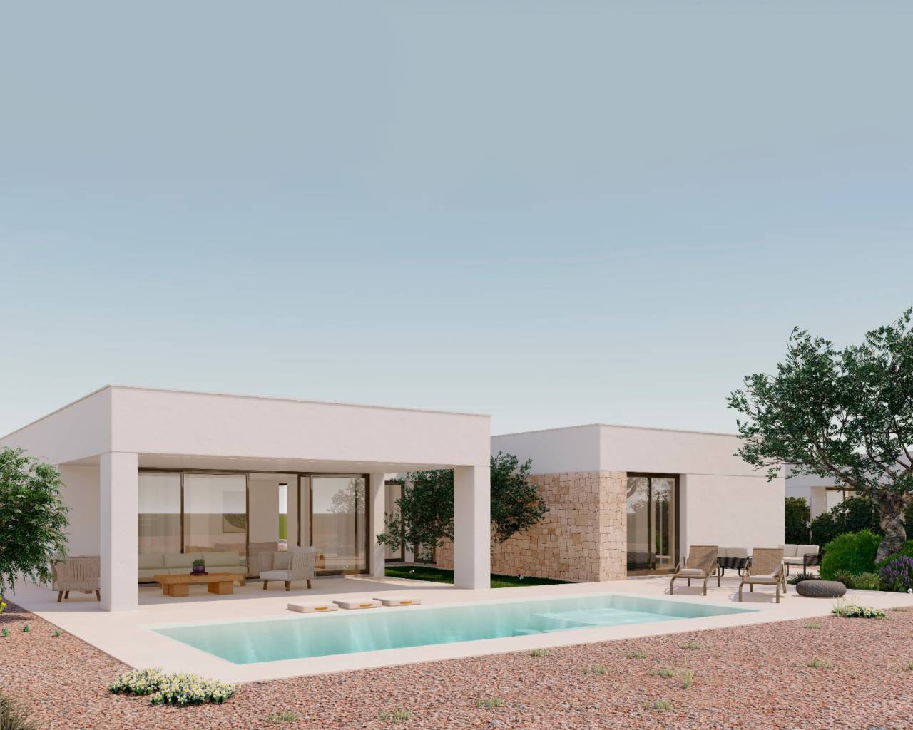 Villa-Chalet - Nueva construcción  - Hacienda del Alamo Golf - Hacienda del Alamo Golf