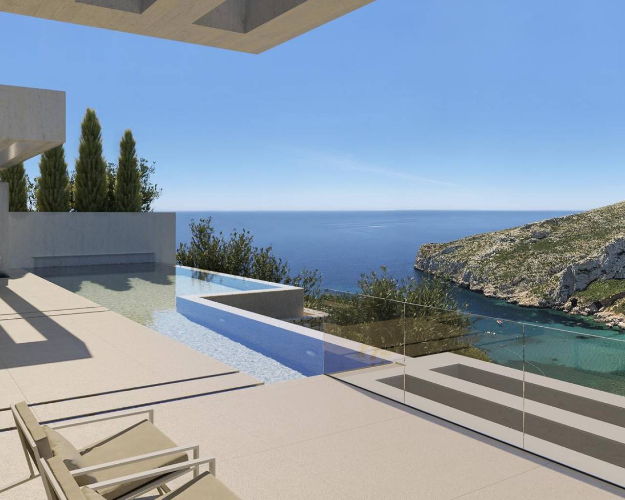 Villa-Chalet - Nueva construcción  - Jávea - Granadella