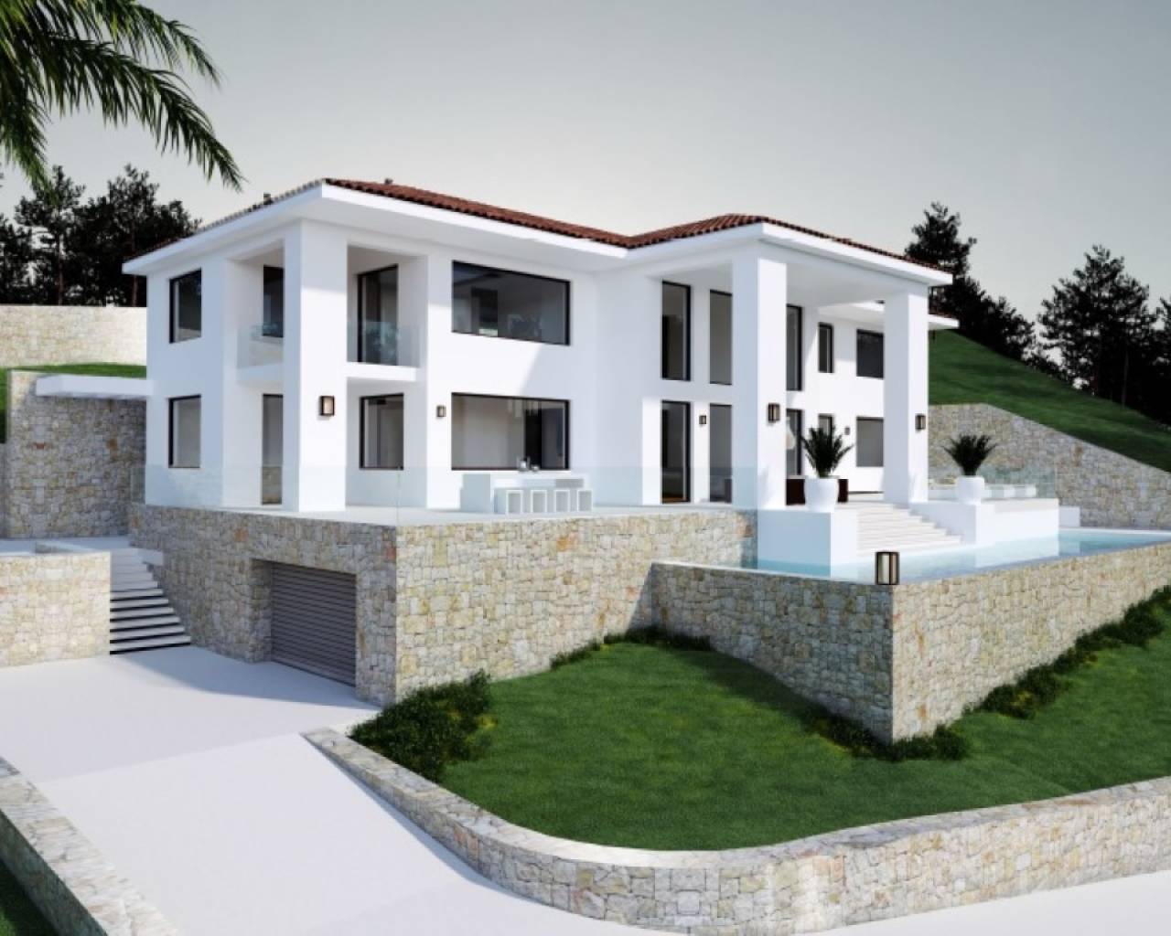 Villa-Chalet - Nueva construcción  - Jávea - Javea