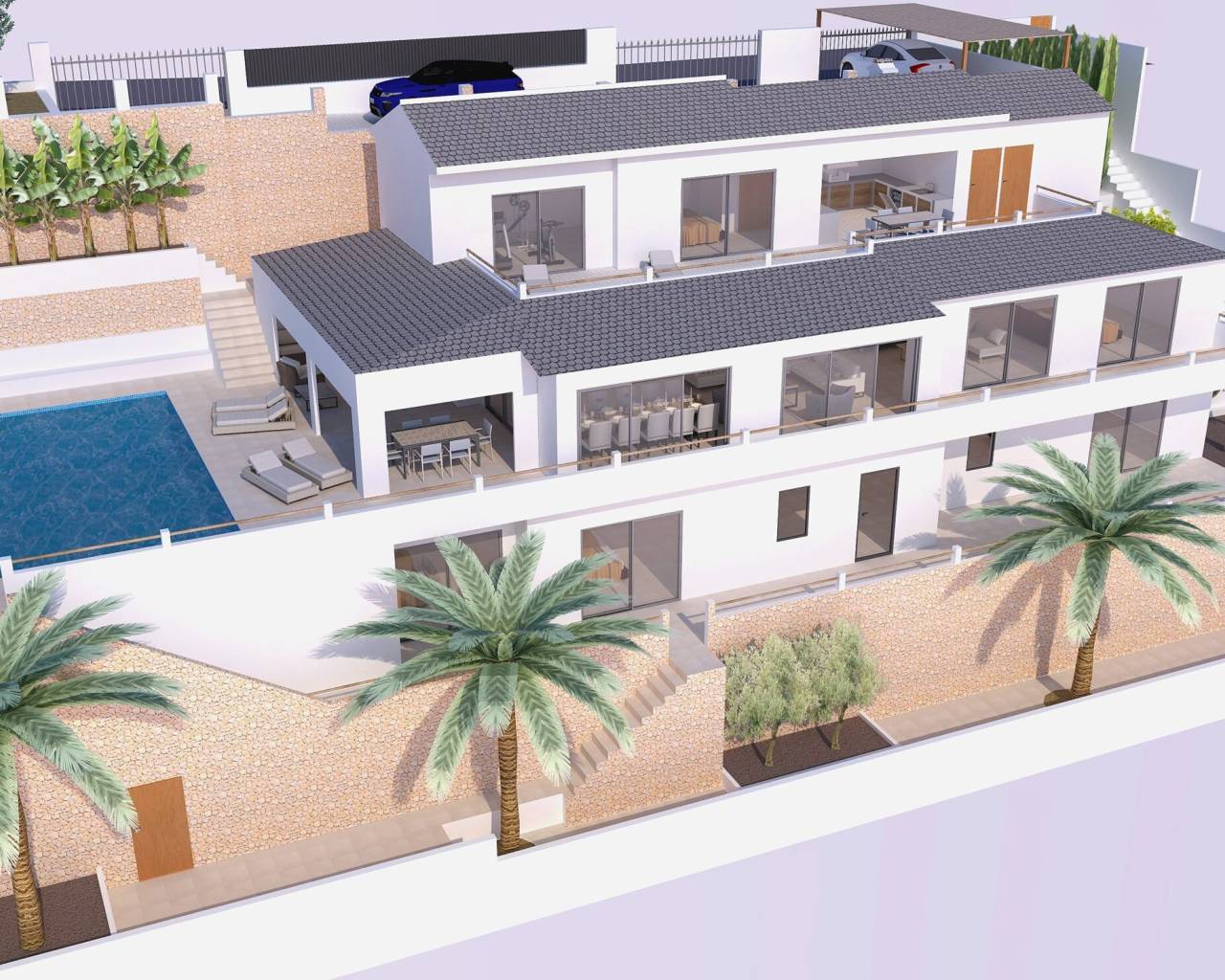 Villa-Chalet - Nueva construcción  - Jávea - La Corona