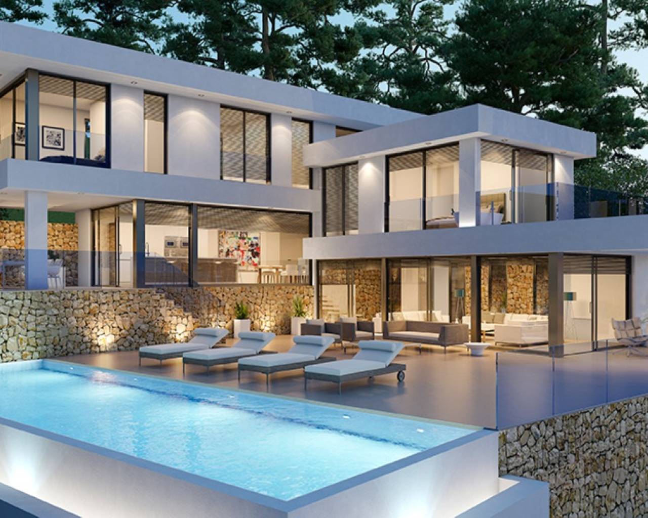 Villa-Chalet - Nueva construcción  - Jávea - Portixol