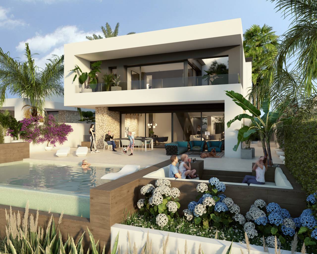Villa-Chalet - Nueva construcción  - La Finca Golf - NB-86984