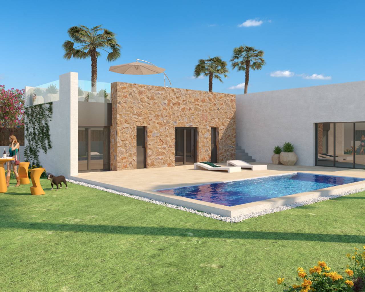 Villa-Chalet - Nueva construcción  - La Finca Golf - ZH0297