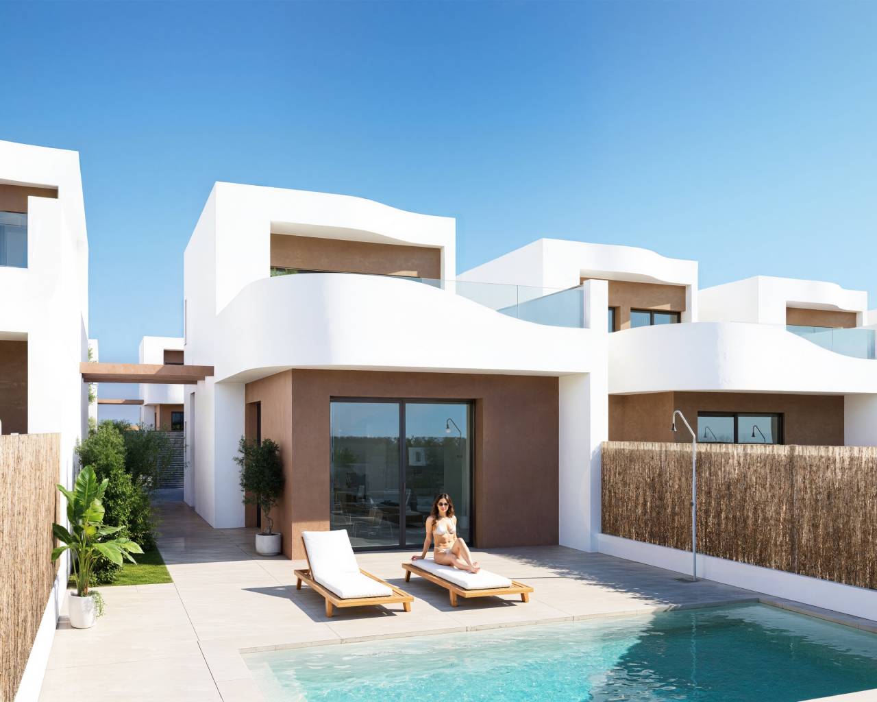 Villa-Chalet - Nueva construcción  - La Herada - NB-26461
