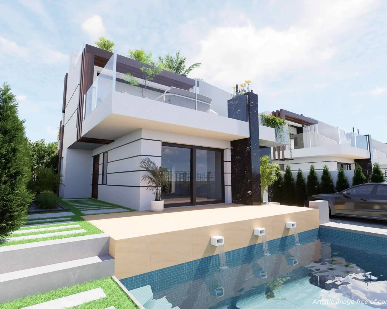 Villa-Chalet - Nueva construcción  - Los Alcazares - Los Alcazares