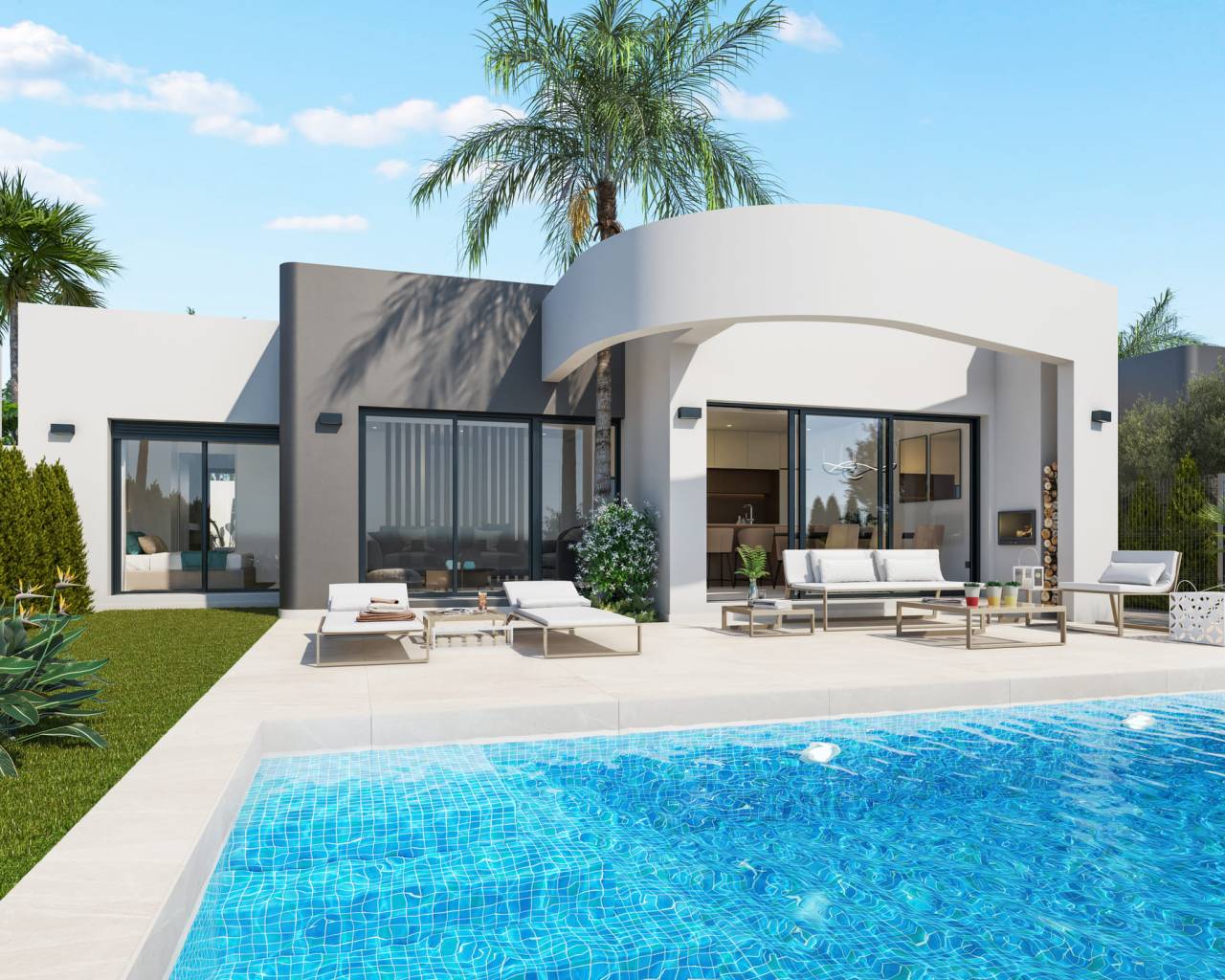 Villa-Chalet - Nueva construcción  - Los Alcazares - Los Alcazares