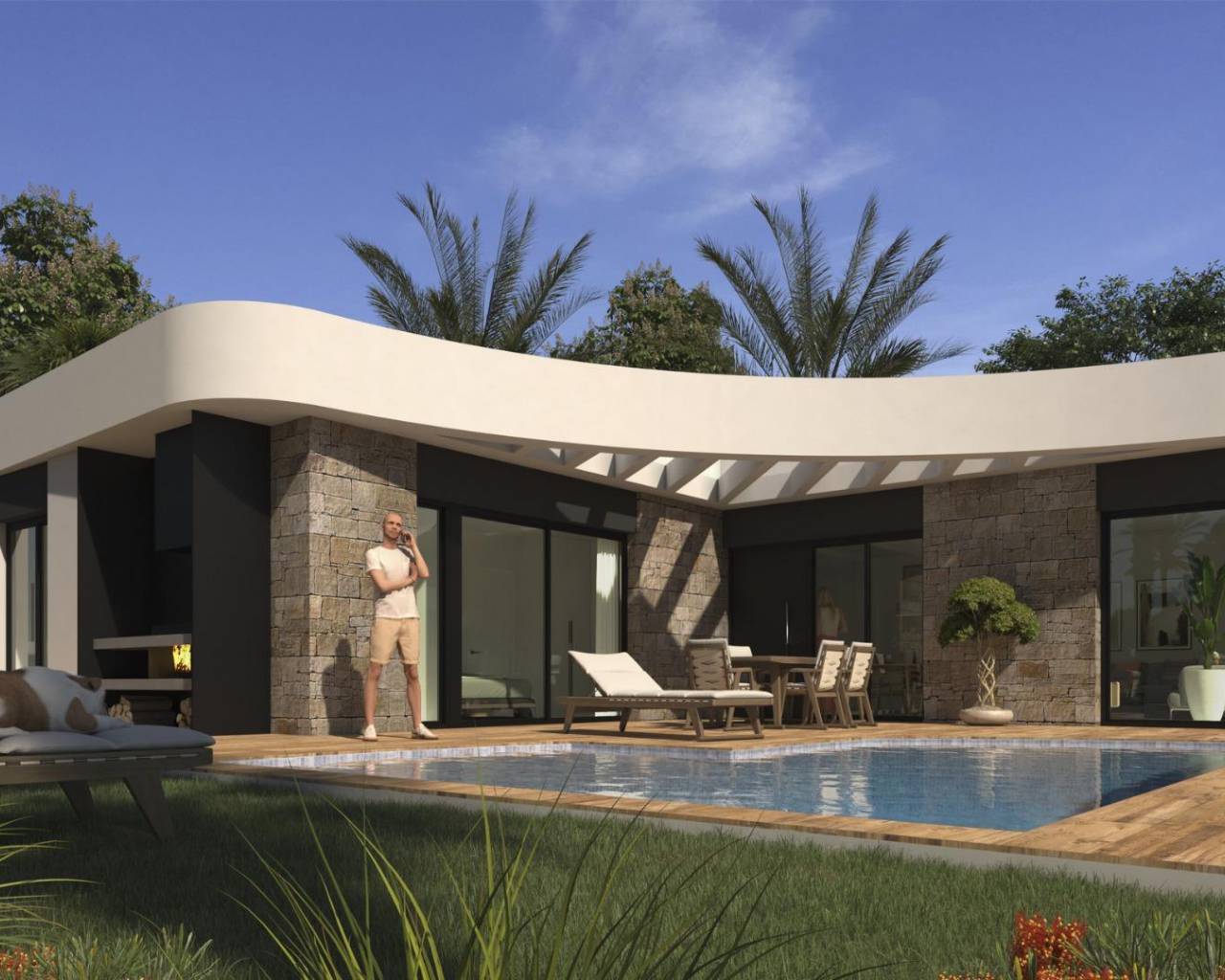 Villa-Chalet - Nueva construcción  - Los Montesinos - La Herrada