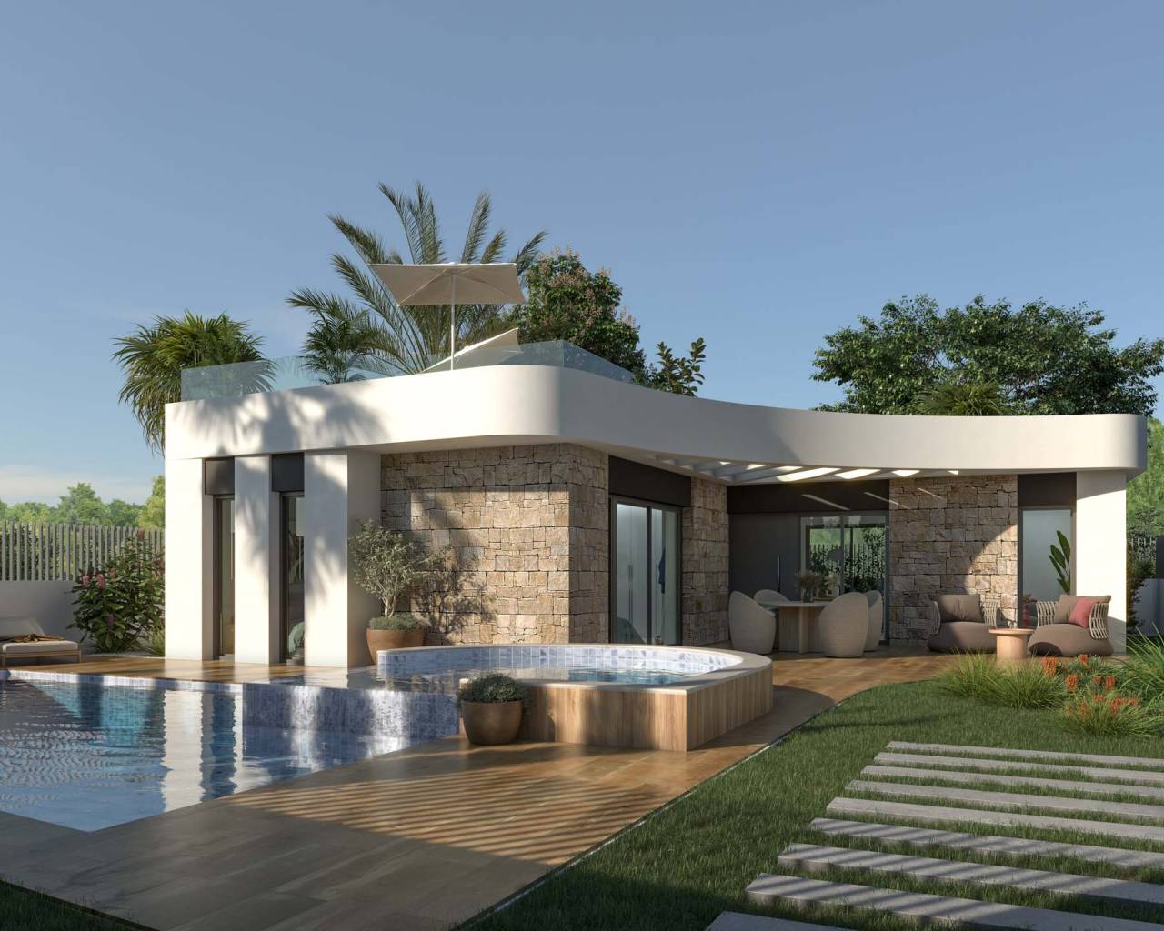 Villa-Chalet - Nueva construcción  - Los Montesinos - Los Montesinos