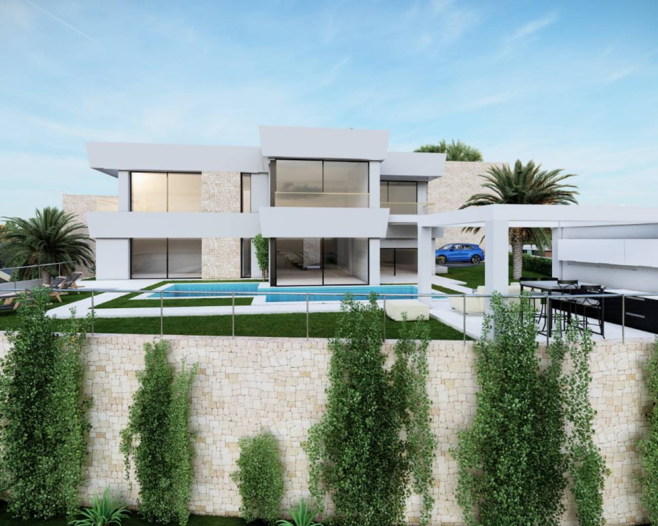 Villa-Chalet - Nueva construcción  - Moraira - Benimeit