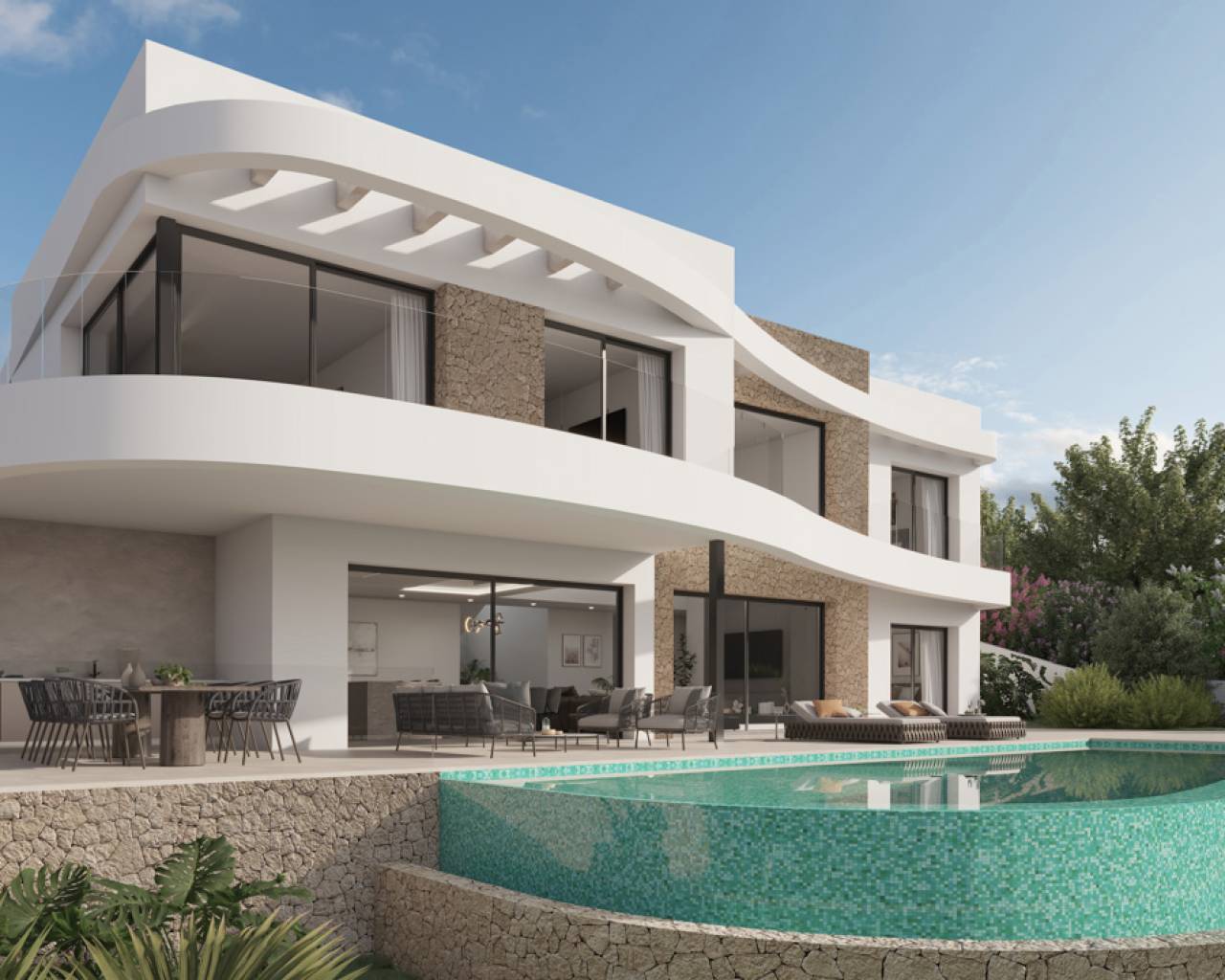 Villa-Chalet - Nueva construcción  - Moraira - El Tesoro