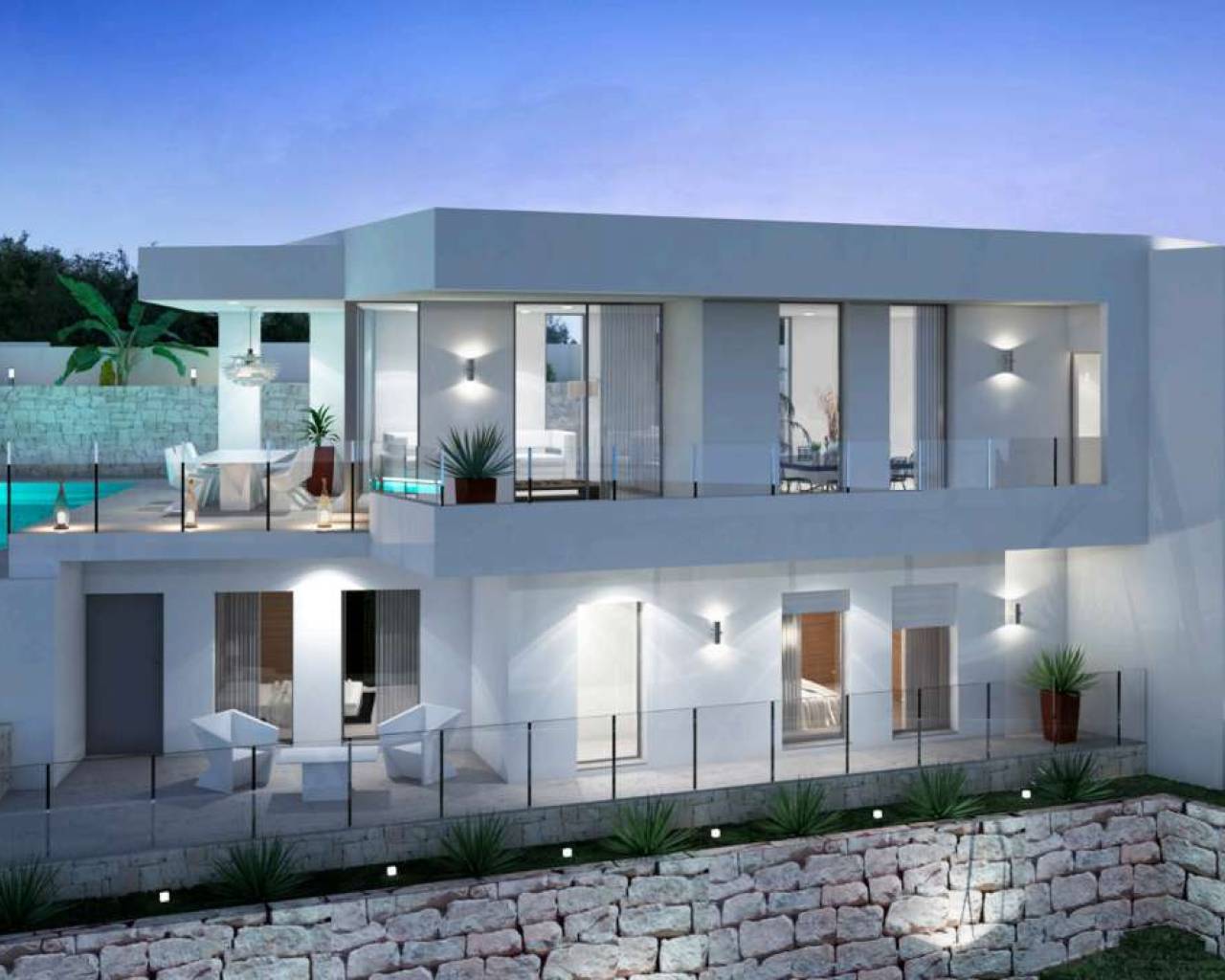 Villa-Chalet - Nueva construcción  - Moraira - Moraira