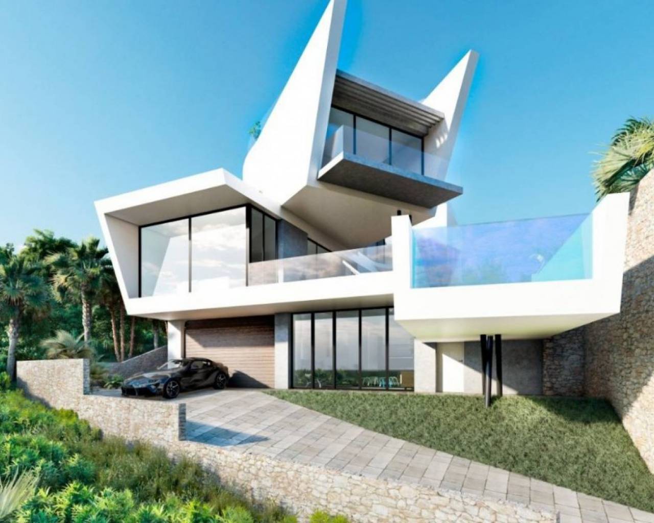 Villa-Chalet - Nueva construcción  - Orihuela Costa - Campoamor