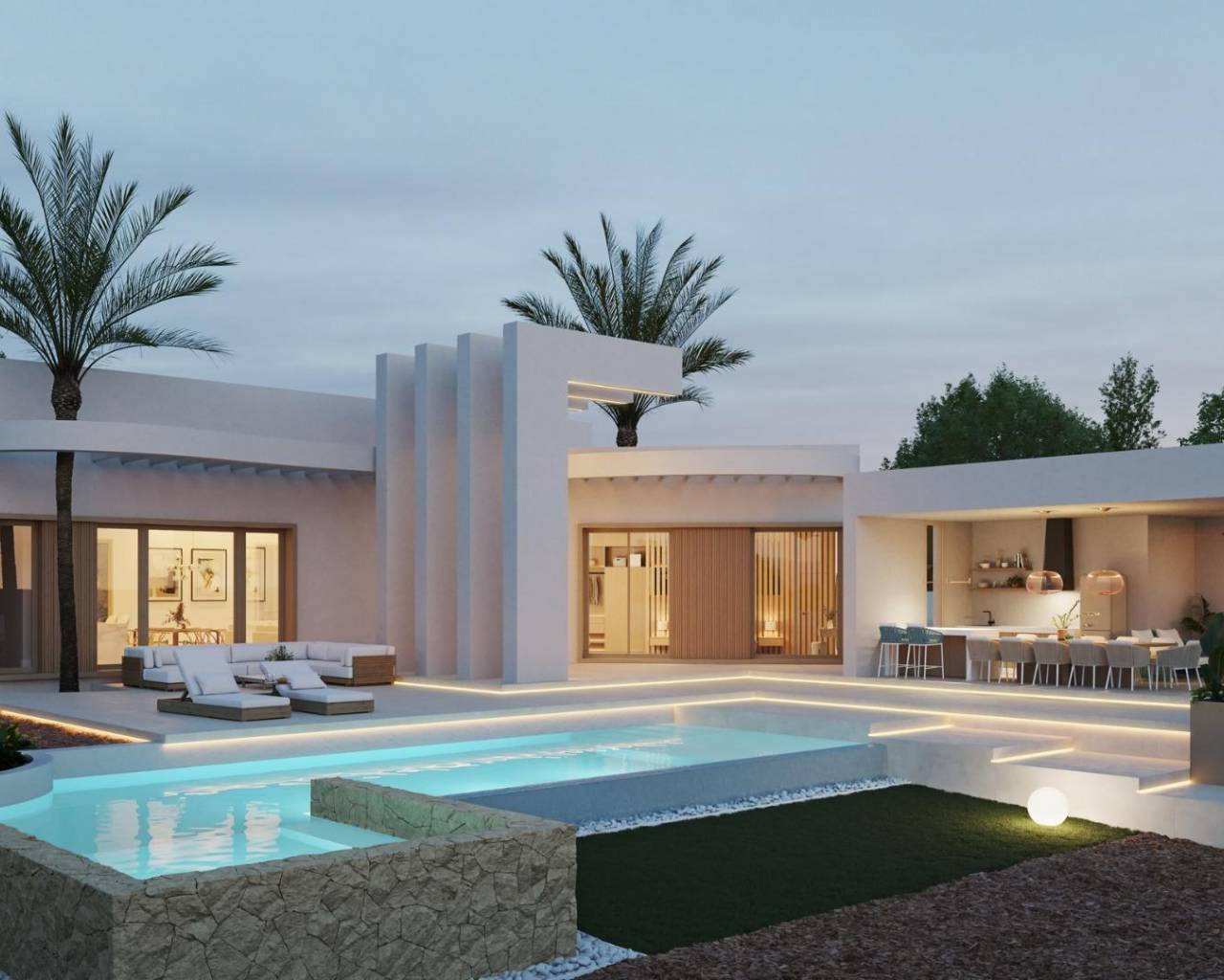 Villa-Chalet - Nueva construcción  - Orihuela Costa - Las Filipinas