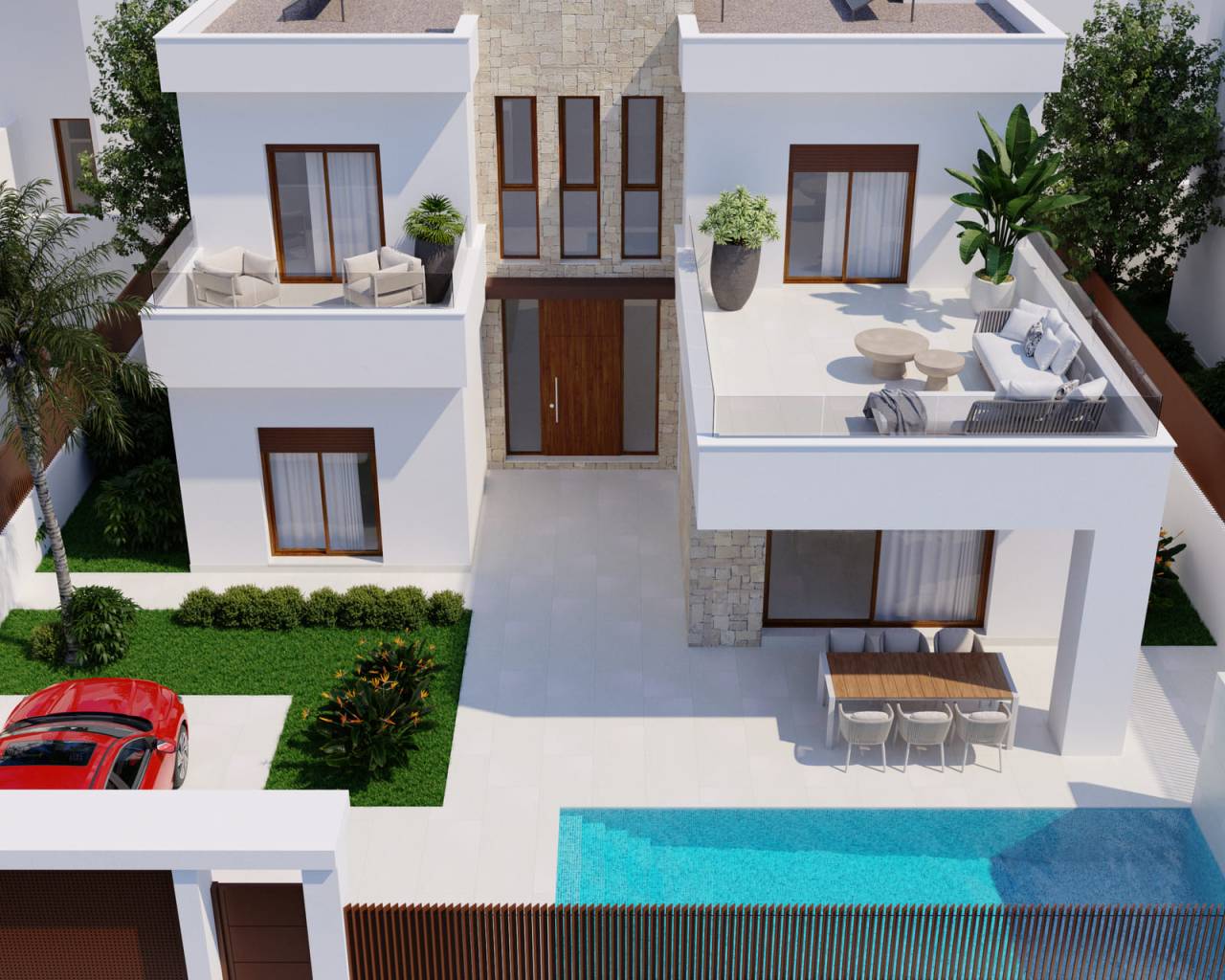 Villa-Chalet - Nueva construcción  - Orihuela Costa - Orihuela Costa