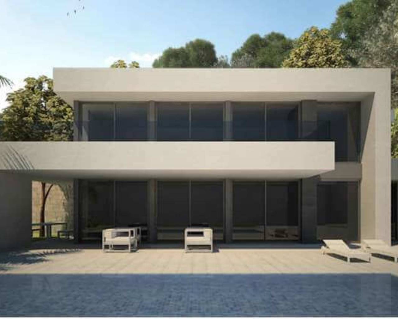 Villa-Chalet - Nueva construcción  - Pedreguer - Monte Solana