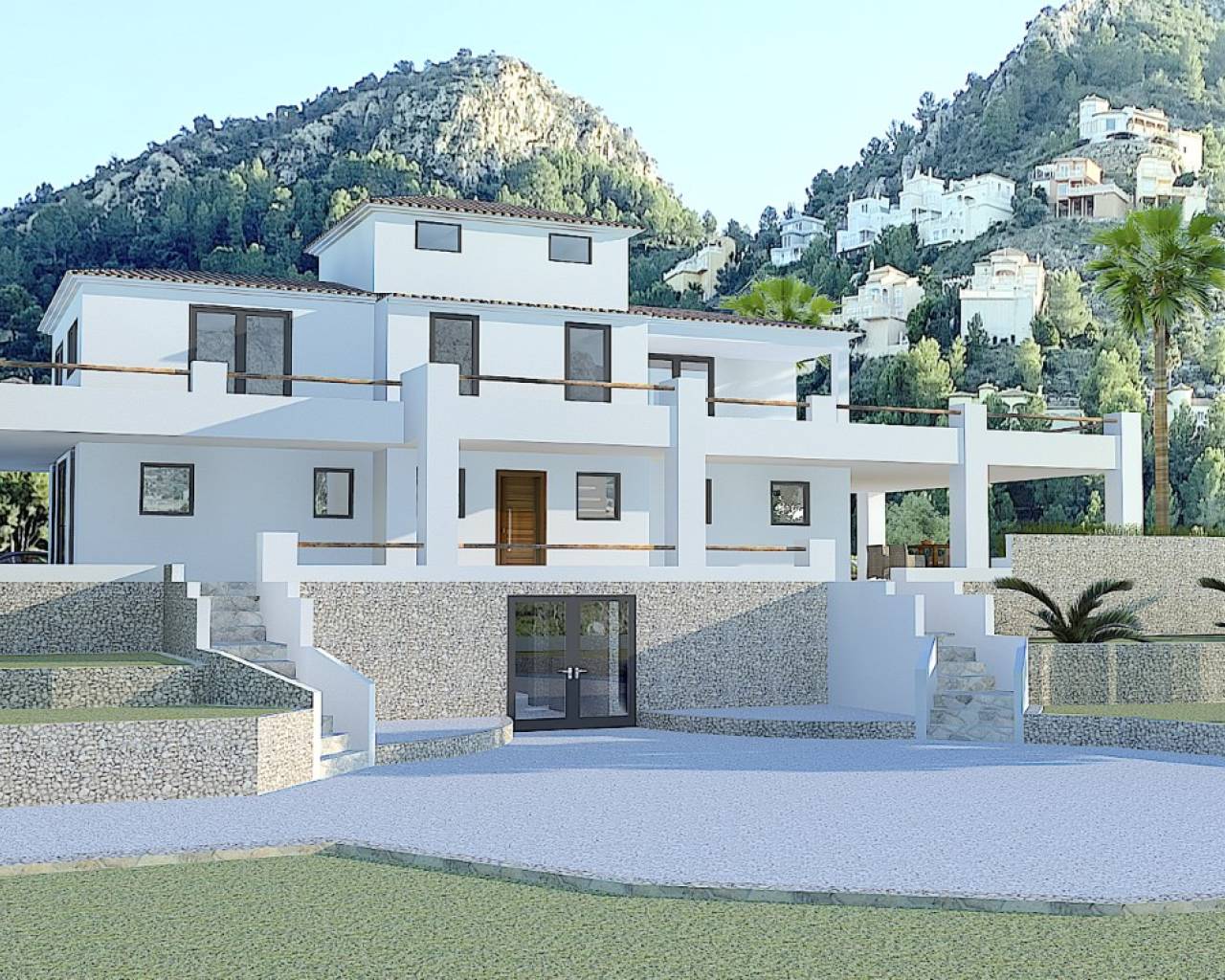 Villa-Chalet - Nueva construcción  - Pedreguer - Pedreguer