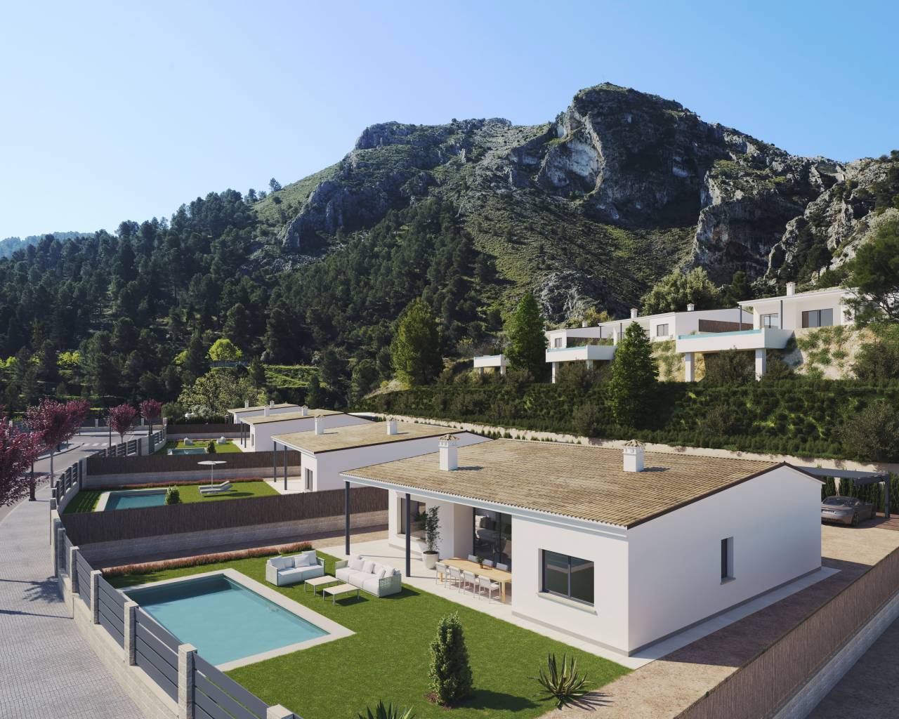 Villa-Chalet - Nueva construcción  - Penaguila - NB-91327