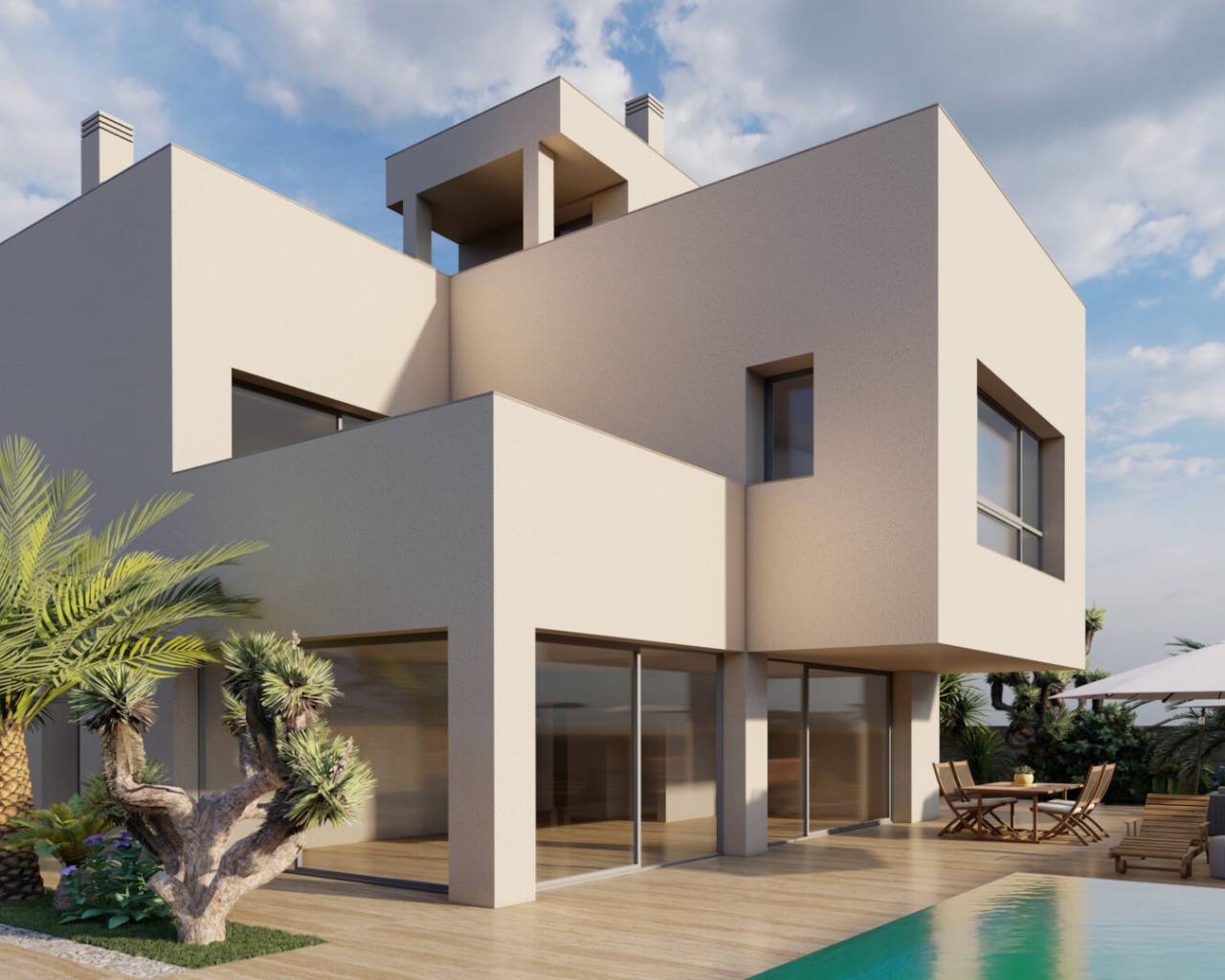 Villa-Chalet - Nueva construcción  - Pilar de la Horadada - Pilar de la Horadada