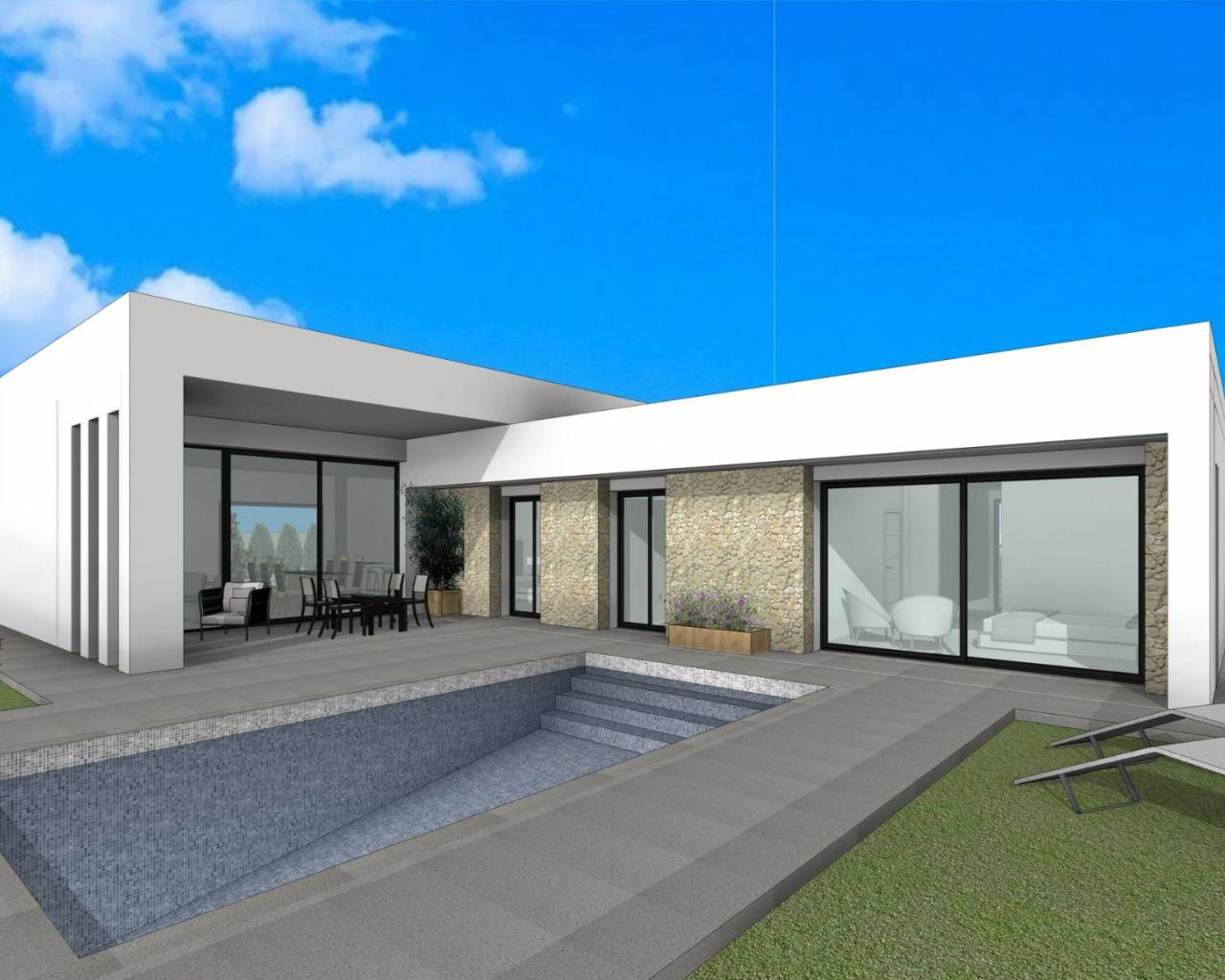 Villa-Chalet - Nueva construcción  - Pinoso - Pinoso - El Pinós