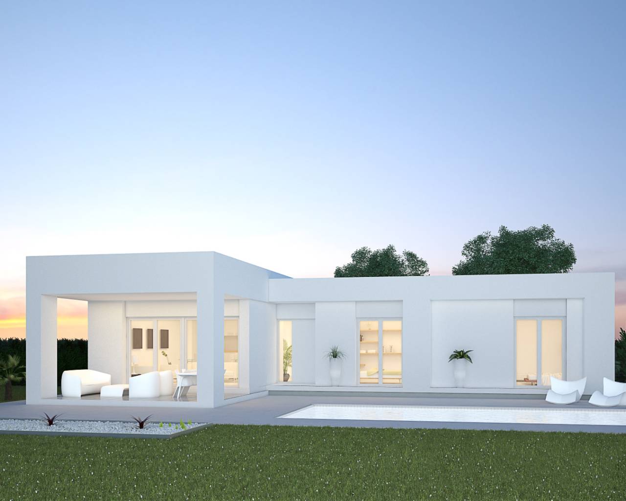 Villa-Chalet - Nueva construcción  - Pinoso - Pinoso