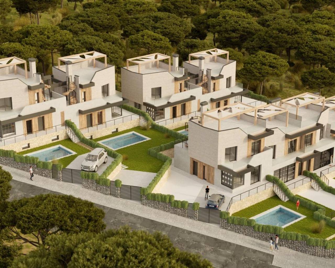Villa-Chalet - Nueva construcción  - Polop de la Marina - NBZH-50296