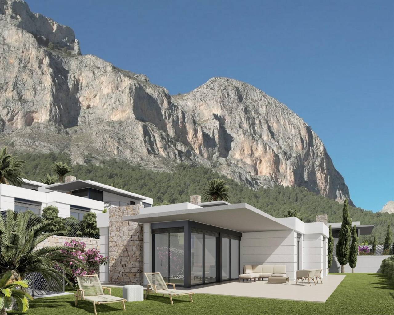 Villa-Chalet - Nueva construcción  - Polop de la Marina - Pla De Cantal