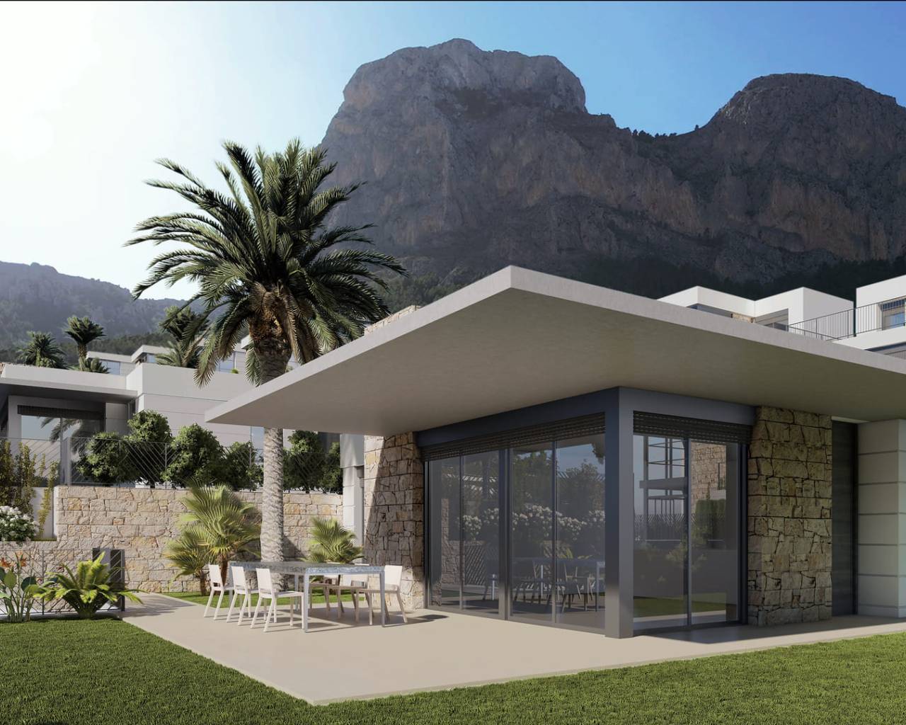 Villa-Chalet - Nueva construcción  - Polop de la Marina - Polop