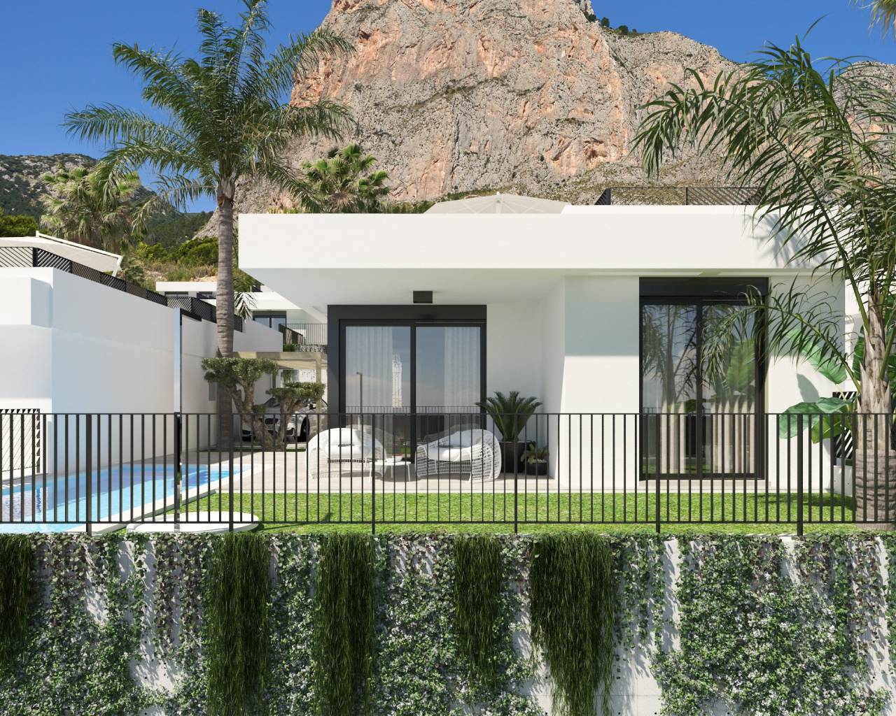 Villa-Chalet - Nueva construcción  - Polop de la Marina - Polop