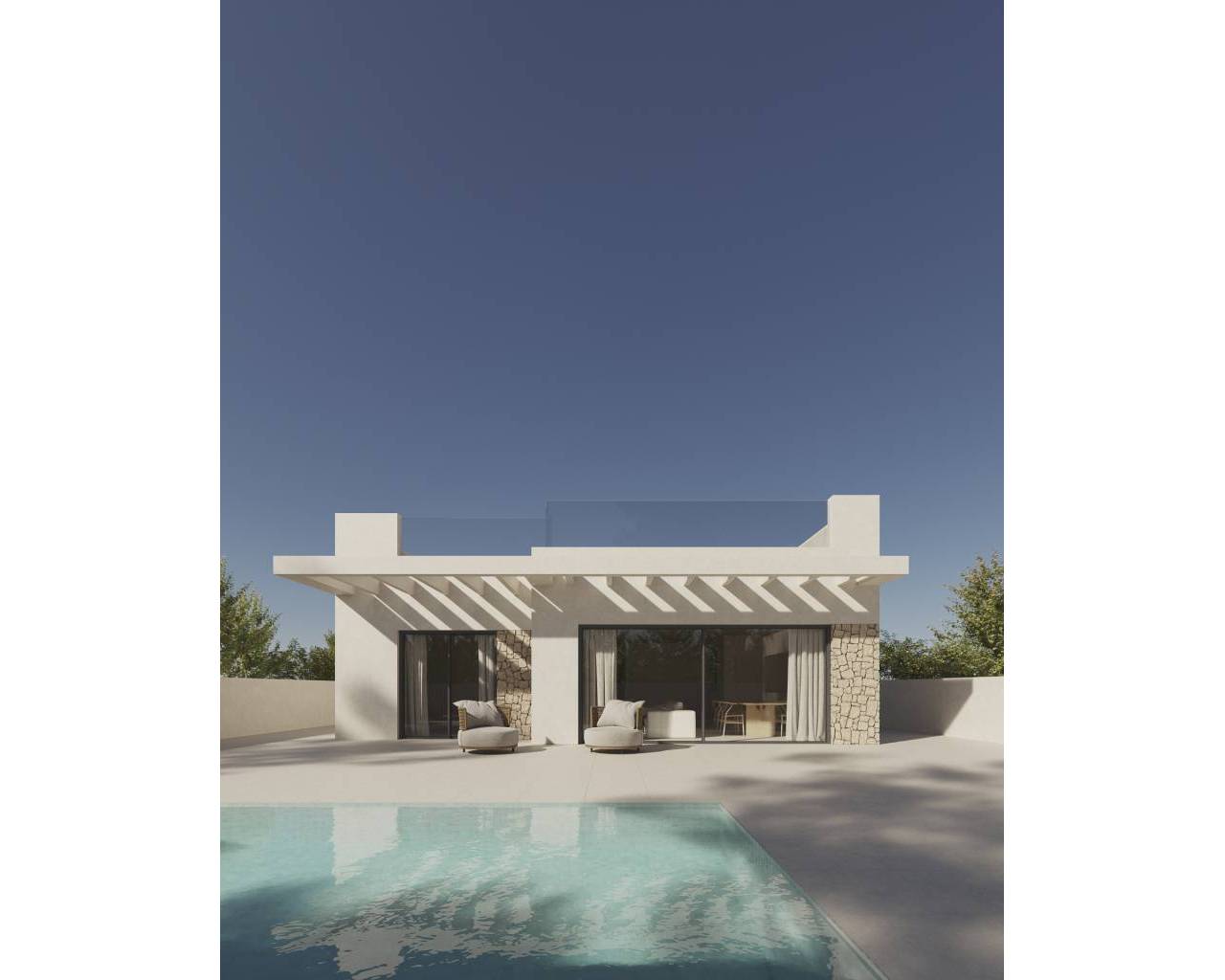 Villa-Chalet - Nueva construcción  - Polop de la Marina - Polop