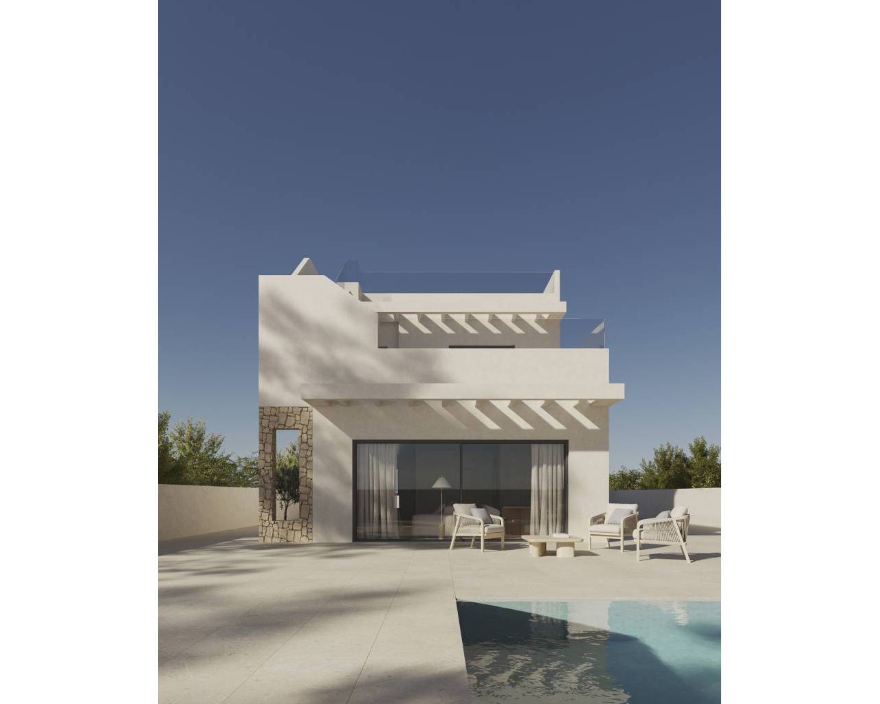 Villa-Chalet - Nueva construcción  - Polop de la Marina - Polop