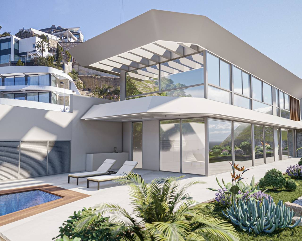 Villa-Chalet - Nueva construcción  - Pueblo Mascarat - NB-34442