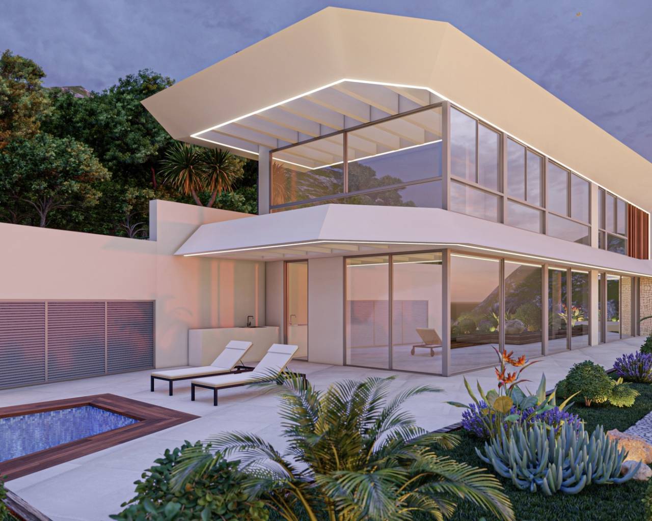 Villa-Chalet - Nueva construcción  - Pueblo Mascarat - NB-58446