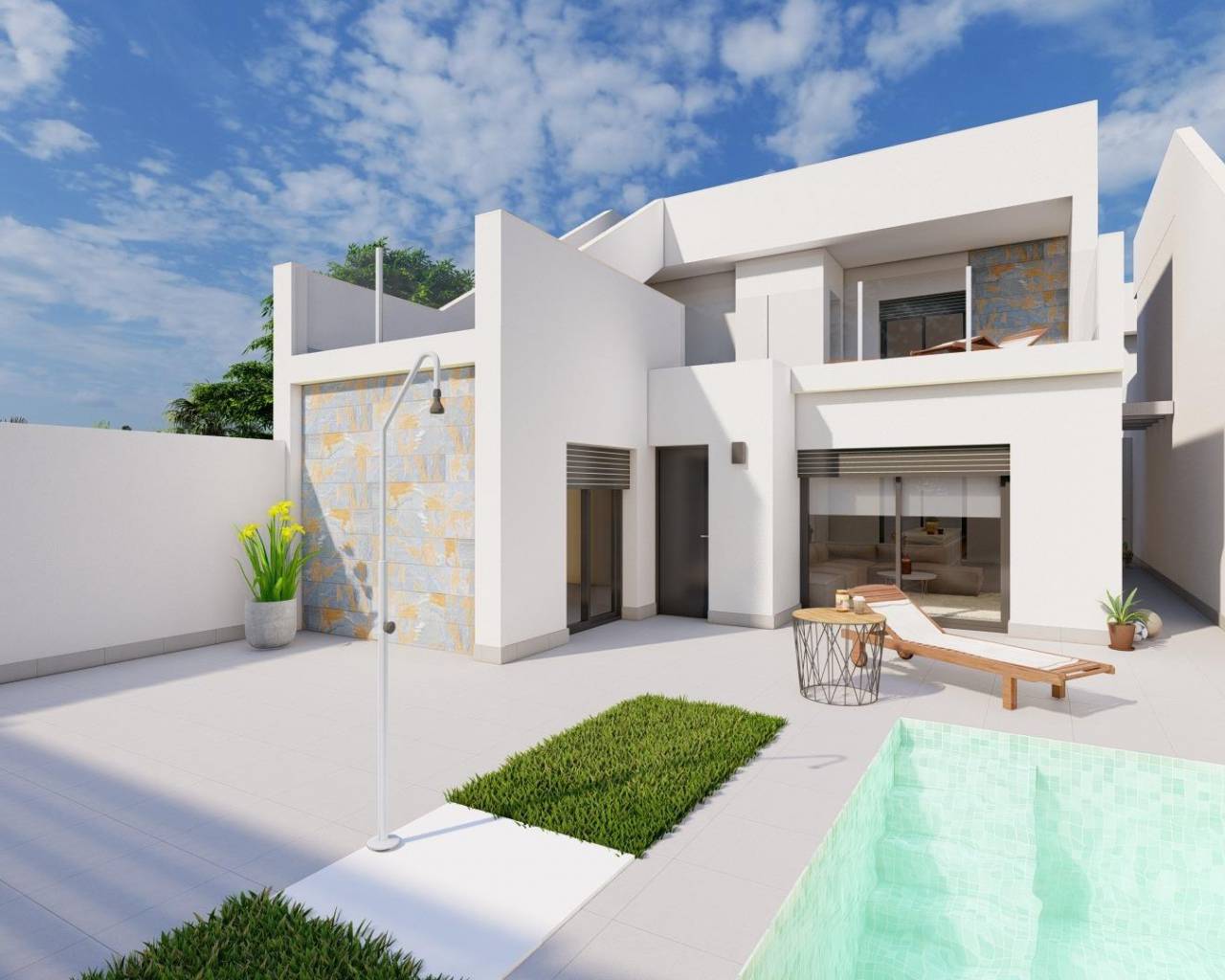 Villa-Chalet - Nueva construcción  - San Javier - Roda Golf