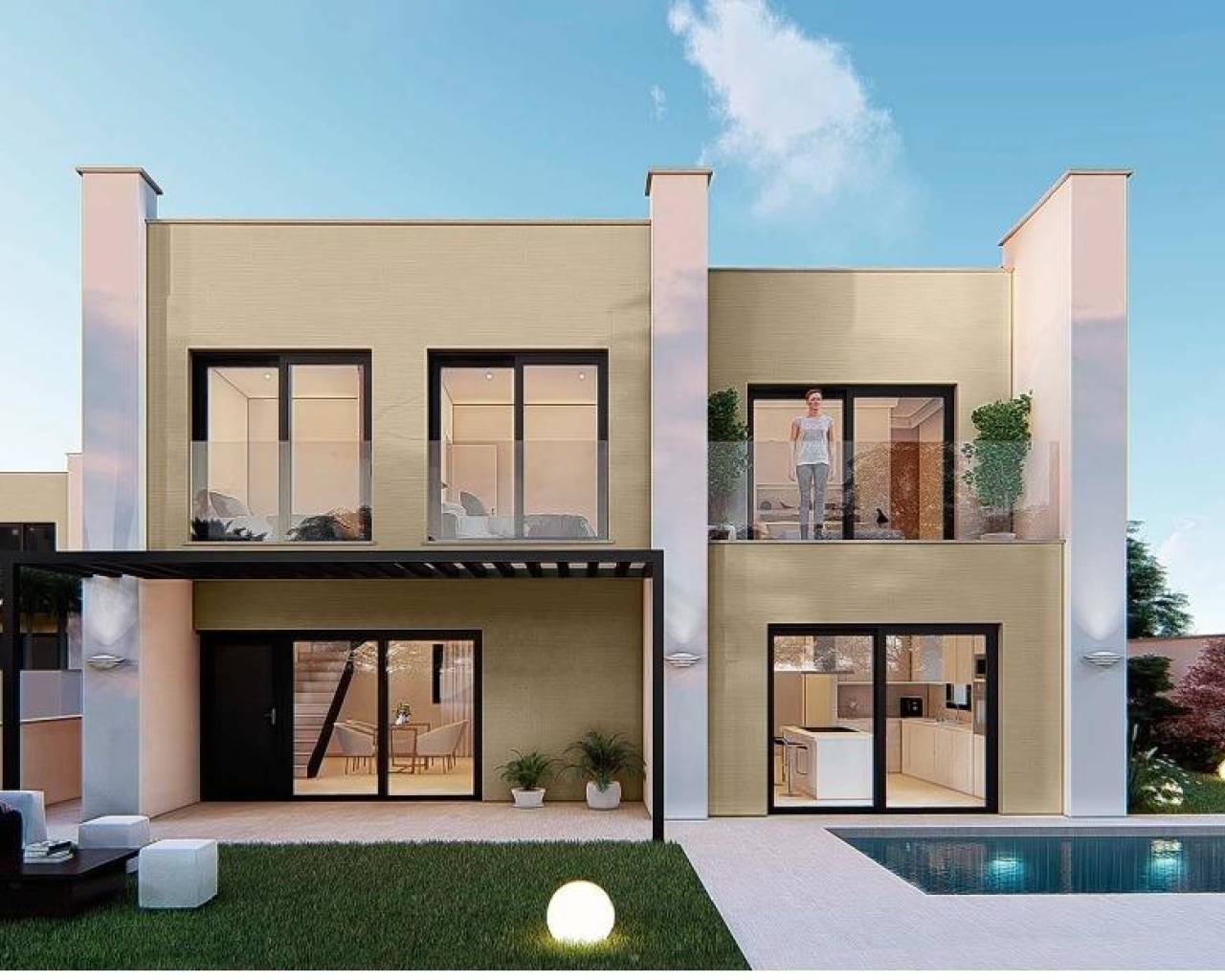 Villa-Chalet - Nueva construcción  - San Juan Alicante - Lloixa