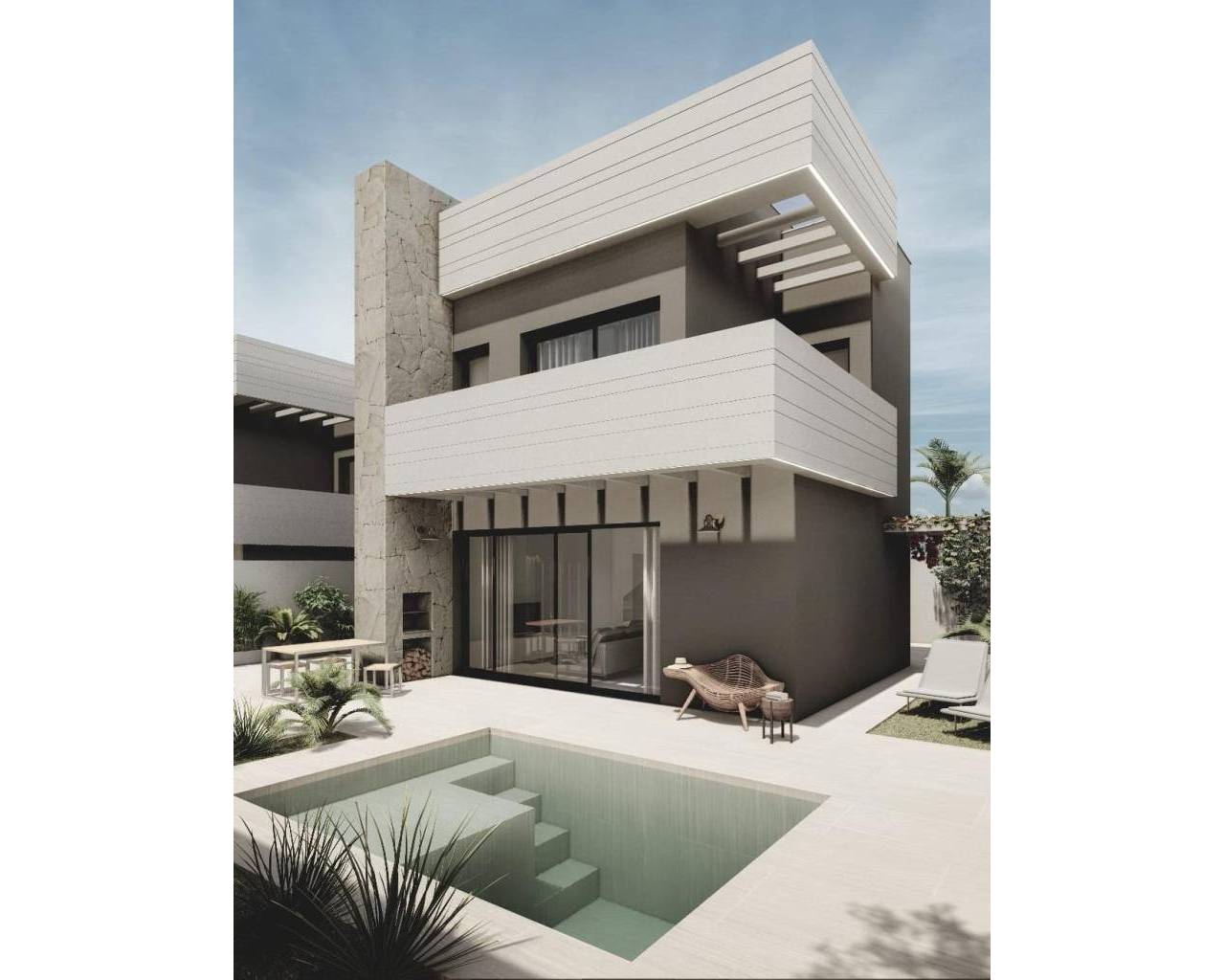 Villa-Chalet - Nueva construcción  - San Juan de los Terreros - Las Mimosas