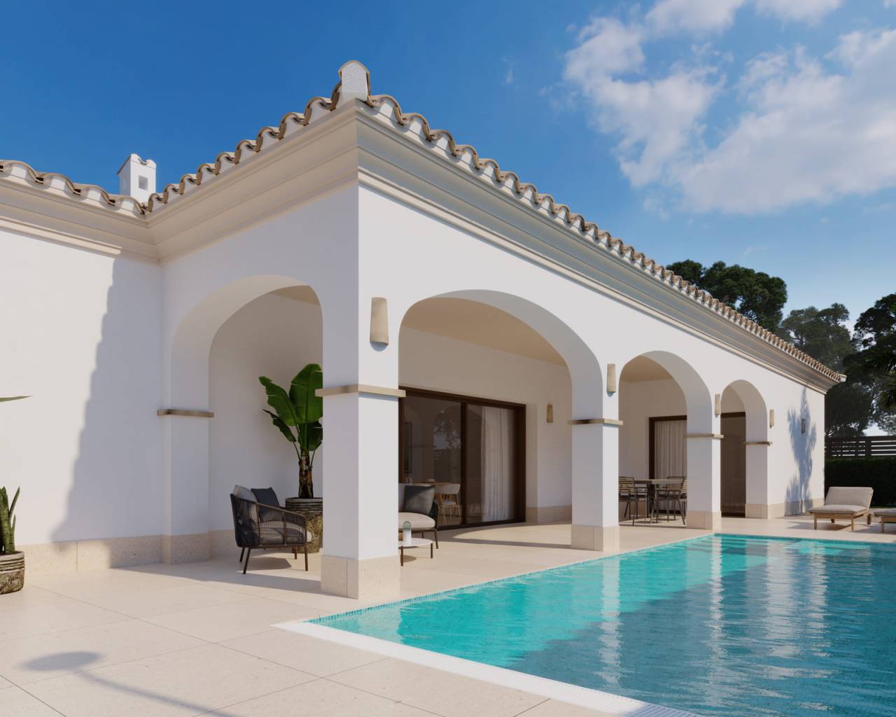Villa-Chalet - Nueva construcción  - San Pedro del Pinatar - NB-98446
