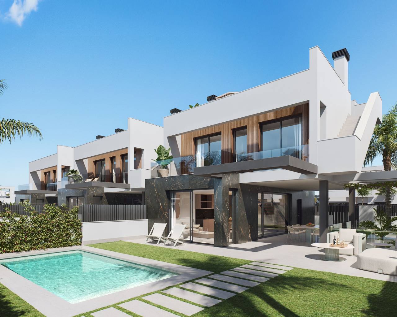 Villa-Chalet - Nueva construcción  - Santa Rosalía - Santa Rosalía