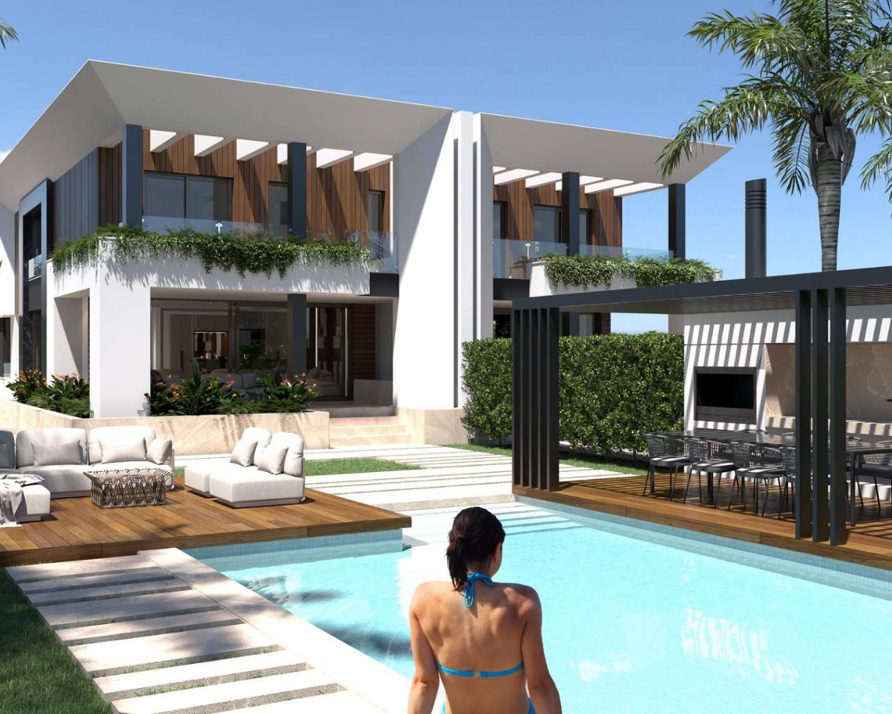 Villa-Chalet - Nueva construcción  - Torrevieja - Los Balcones