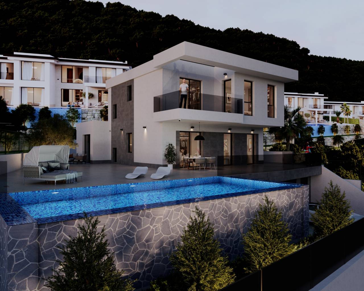 Villa-Chalet - Nueva construcción  - Urbanización Sea Hills - Urbanización Sea Hills